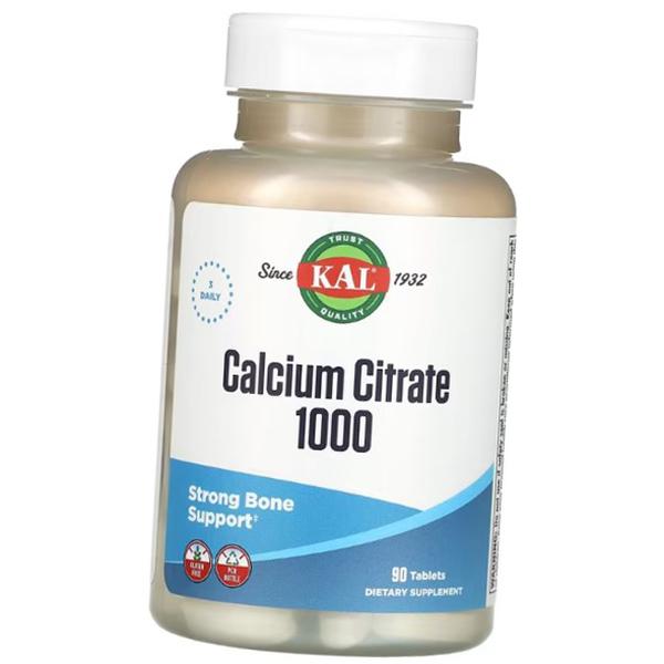 Citrát vápenatý, Calcium Citrate 1000, KAL 90 tablet (36424056)