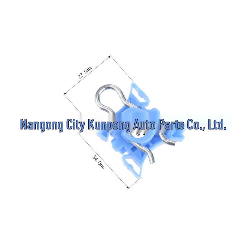 Volvo S80 Front Door Glass Clip & Lifter Buckle - Blue Card Slot