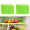 4/8pcs Refrigerator Moisture Absorption Sponge Liners Washable Reusable 23x22x5cm Liners For Fresh Fruits Veggies Cut To Size