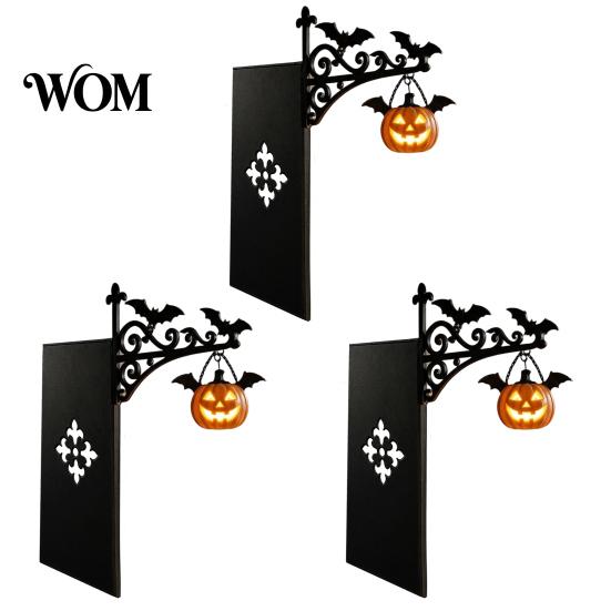 Indoor Hanging Lantern Halloween Library Lantern, Gothic Decorative Bookshelf Lamp, Vintage LED Style Accent Book Nook Light for Bookworms,