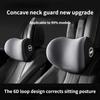 Atsafepro Car Cushion Head Pillow To Protect the Lumbar Neck Comfort and Relaxation Vacuum Memory Foam Car Interior