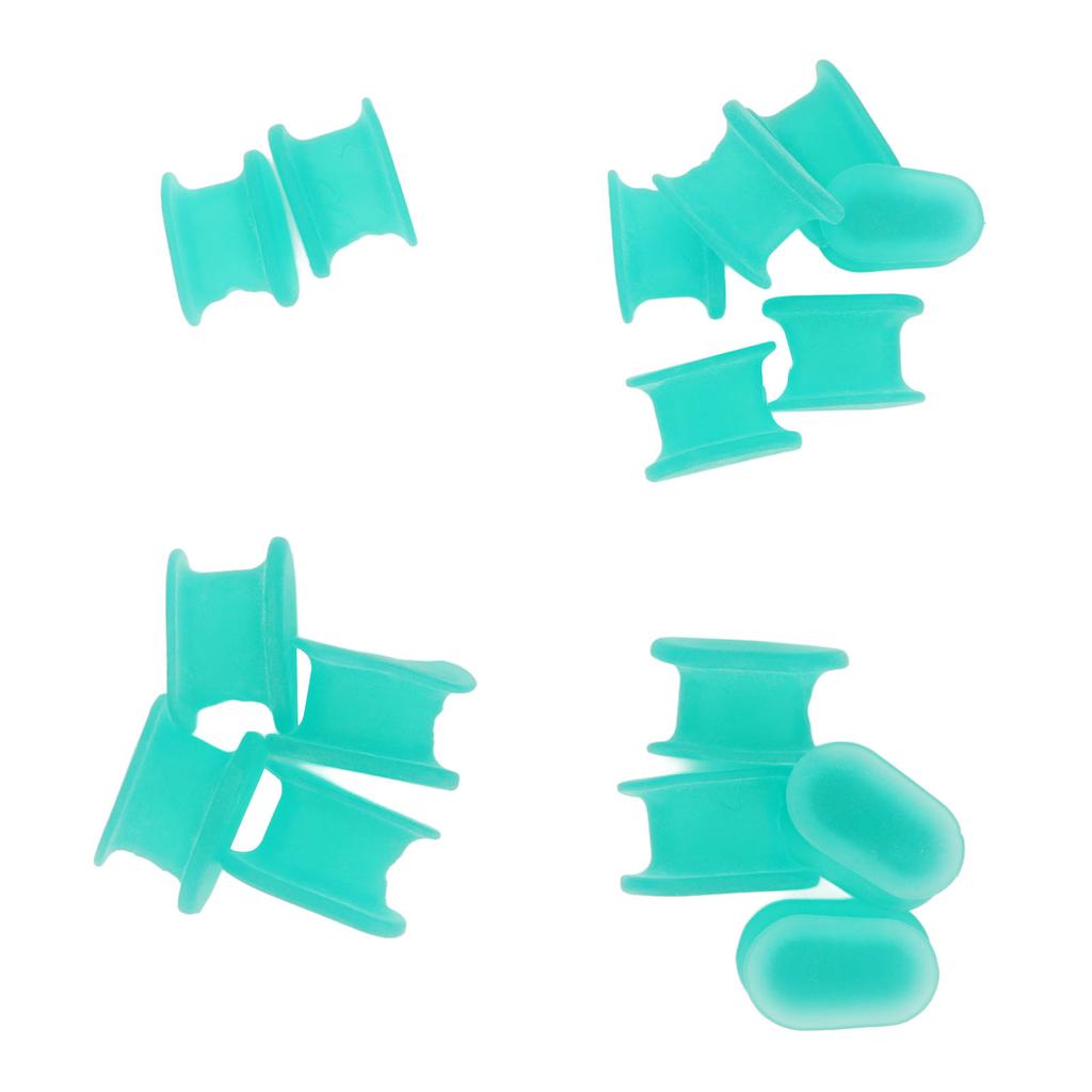 Toe Separator Spacers Soft Flexible Skin Friendly Silicone Bunion Corrector for Men and Women