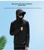 Men's UV Protection Quick-Dry Fishing Apparel with Breathable Mesh Face Cover