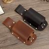 Head Layer Cowhide Outdoor Camping Hiking Portable Waist Hanging Leather Beer Bottle Cup Cover Creative Mineral Water Waist Hanging Bag