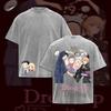 Kitagawa Marin Gojo Wakana Print T-shirt My Dress Up Darling Anime Clothing Men Women Cotton Tshirts Washed Tee Harajuku T Shirt
