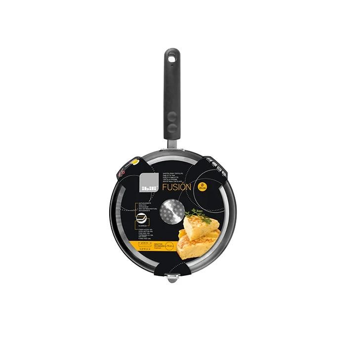 Poêle À Tortillas - IBILI - Indubasic - 24 Cm - Aluminium - Antiadhésif - Induction