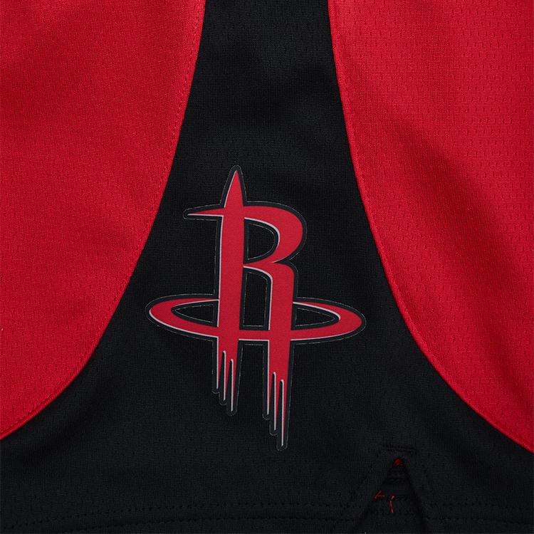 Nike X NBA Houston Rockets Trendy Color Block Quick Dry Breathable Lightweight Shorts Kids Shorts Red 3Z2B7BABZ-RCK