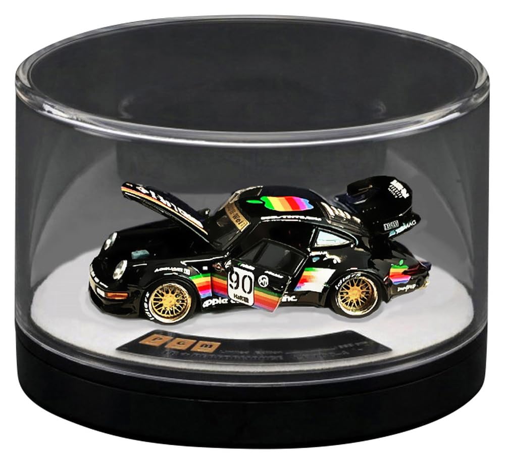 

PGM RWB 964 Черный Вращающаяся подставка для дисплея Готовое изделие 1/64 - (вращающаяся версия) PGM-640009-2