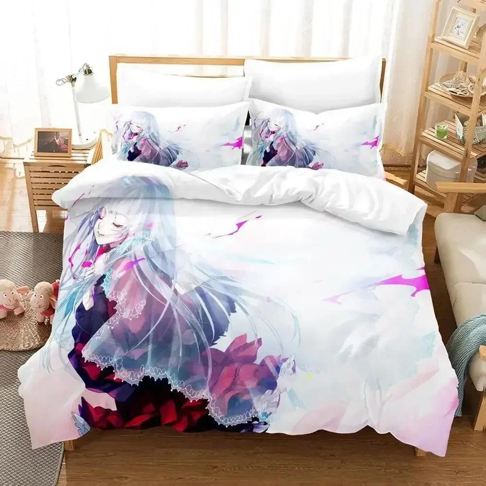 Anime K Project Mikoto Suoh No Blood! No Bone! No Ash! Bedding Set Single Twin Full Queen King Size Bed Set Adult Kid Bedroom
