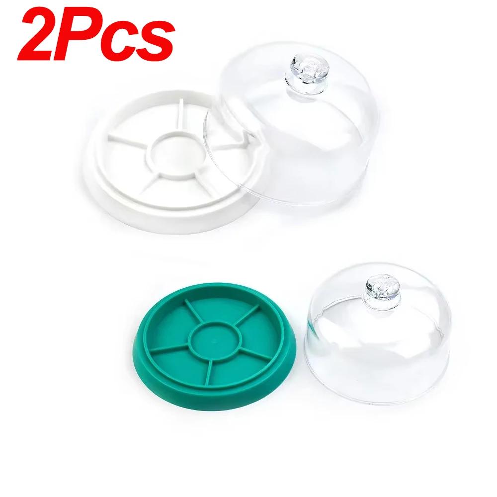 6 Slots Watch Dust Sheet Cover with Tray Watch Movement Repair Tool Jewelry Tools Spare Protector Watchmaker Repair Tool