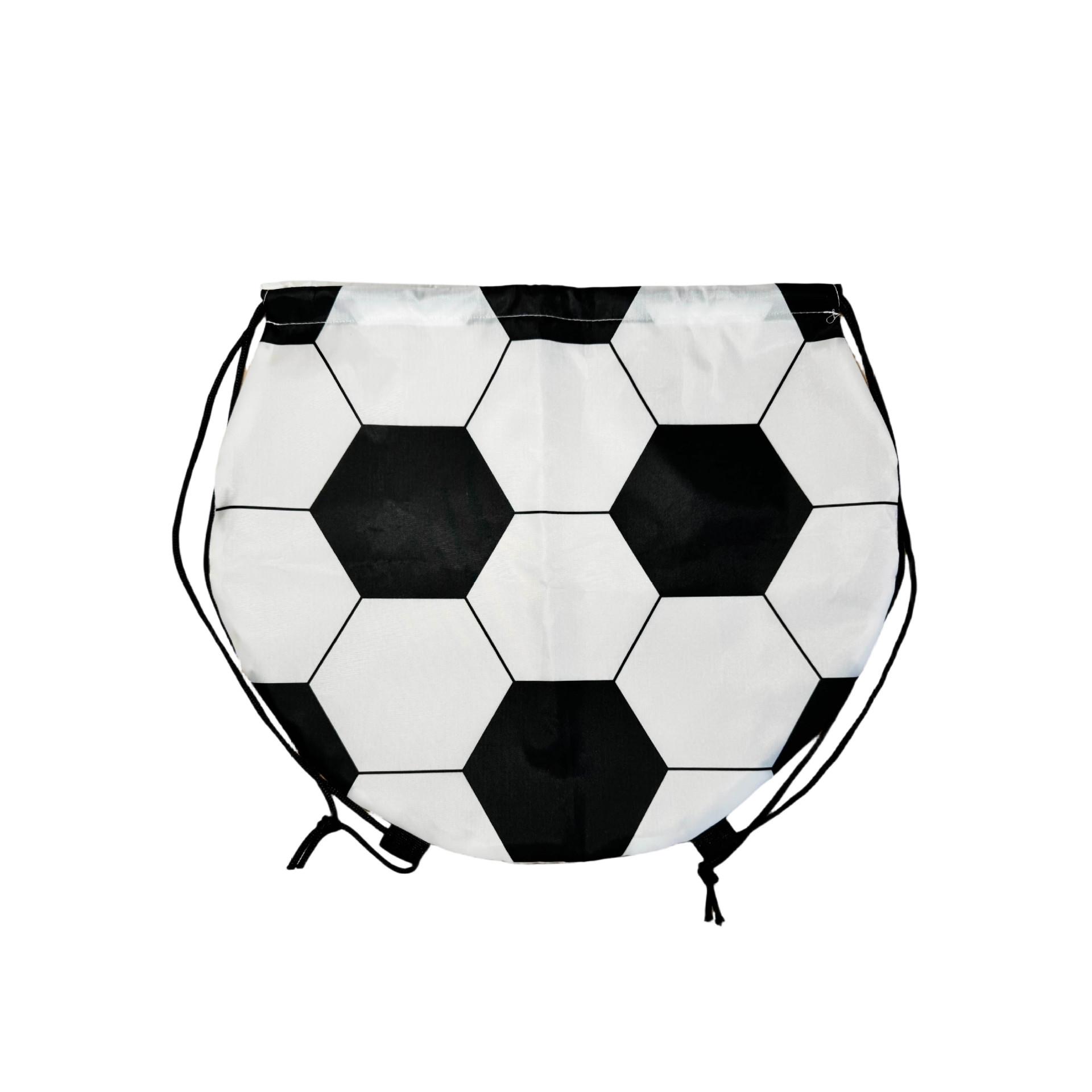 Children s World Cup Football Party Drawstring Backpack - 210D Polyester