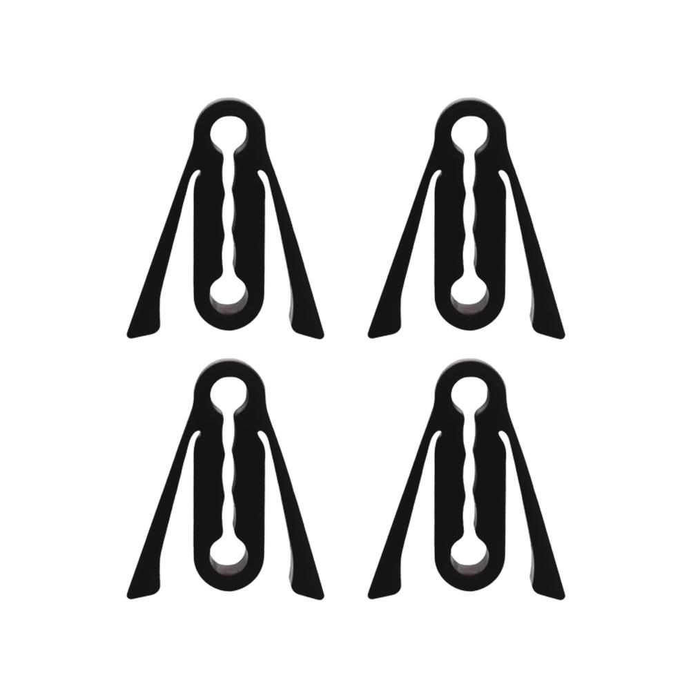 4Pcs Universal Car Door Lock Protector Pads Thickened Silicone Anti-Collision Door Lock Sleeve Noise Reduction Cushion Bumper Cover