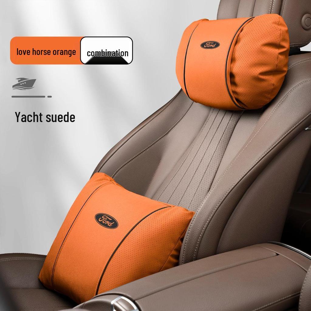 Compatible Headrest and Neck Support for Ford Mondeo, Focus, Explorer, Taurus, Edge.