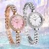 OLEVS Women's Watch, Beautiful Design, Beautiful, Simple, Popular, Easy to See, Cute, Waterproof, Luminous, Japanese Movement, Diamond, Pink