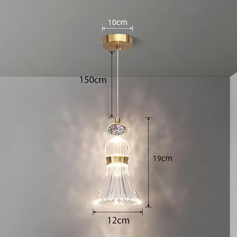 

Скандинавские хрустальные светодиодные подвесные светильники Внутреннее освещение для дома Обеденные столы Гостиная Украшение Подвесные светильники Спальня Прикроватная лампа Natural light