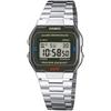 Casio Vintage Series A163WA-1QES Digital Watch Silver Unisex Kids Fashion Timepiece