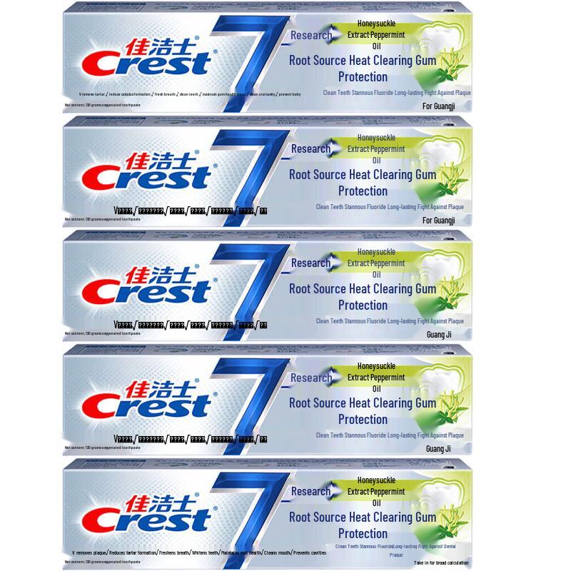 Crest Professional Gum Care Toothpaste 5-Pack with Tissue Gift