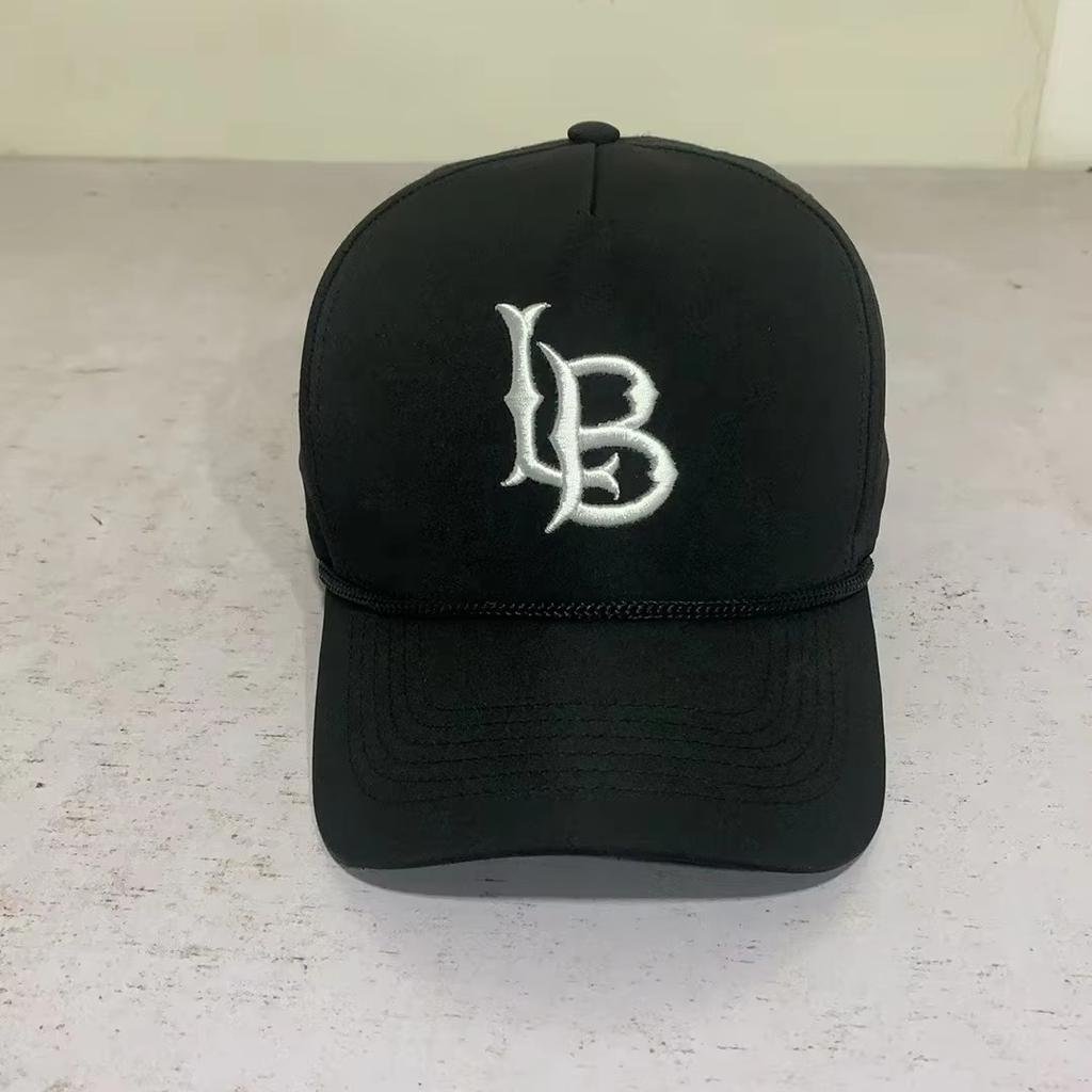 A Frame Hat Custom Quality Striped Waterproof Polyester Sport Golf Hat Laser Cut Perforated Water Proof Gorras Baseball Cap