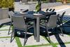 Bolzano Orte Garden Chair Anthracite 55.5 X 60 X 83 Cm