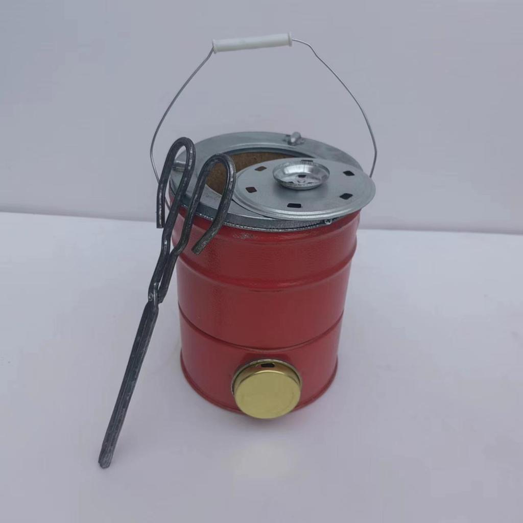 Compact Honeycomb Charcoal Stove for Household Heating and Boiling Water - Ideal for New Homes