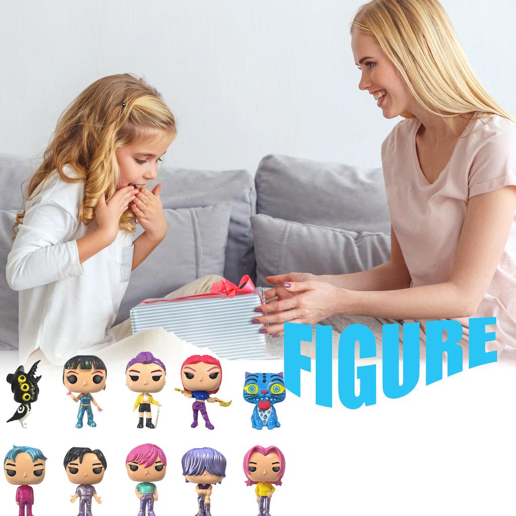 Non-movable Doll Collection Version Scale Doll Desktop Ornaments