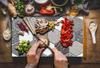 Glass Board Cutting Board 52X30 Mosaic