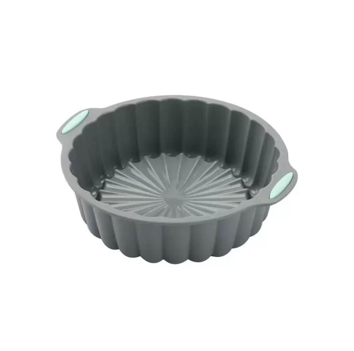 Силиконовый набор форм для выпечки термостойкий - Темно-серые формы для пончиков, тостов, шифона