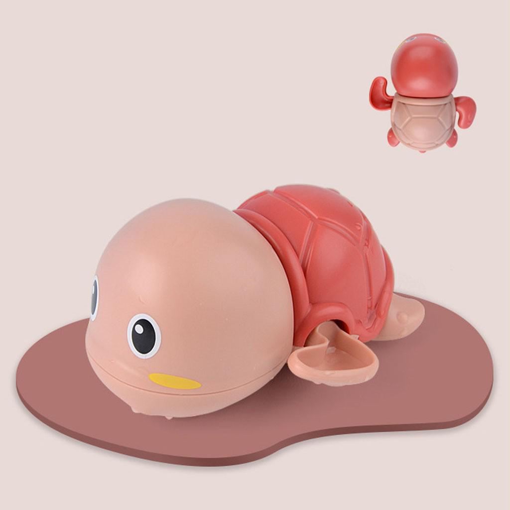 

Детские черепаховые игрушки для ванны, детские игрушки для ванной, водные игрушки для родителей и детей One size красный