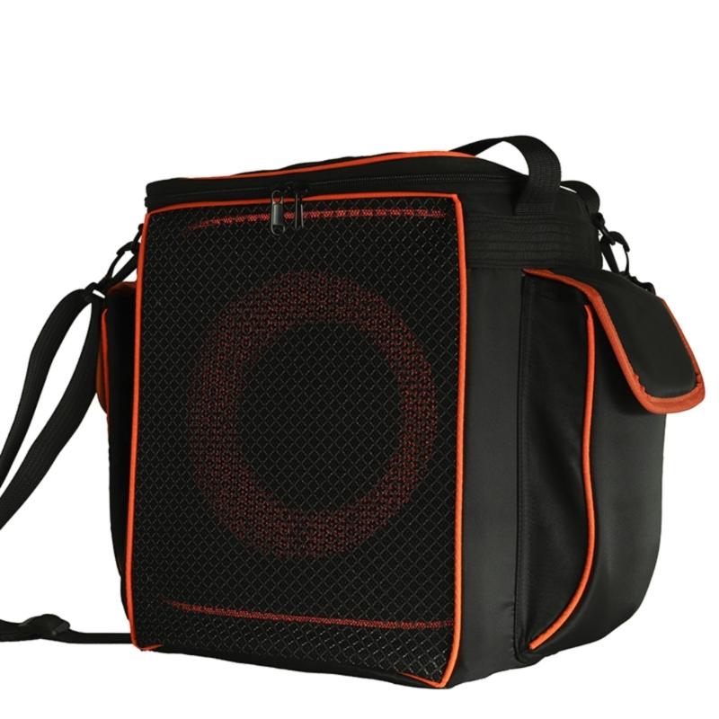 Protective Storage Bag for Encore2 Portable Speaker Case Holder With Adjustable Shoulder Strap And Multiple Pockets