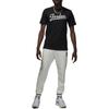 Jordan Alphabet Print Round Neck Casual Short Sleeve T-Shirt Men Tops Black FN5959-010