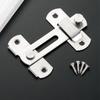 90° Stainless Steel Anti-Theft Door Latch for Barn & Pet Cage