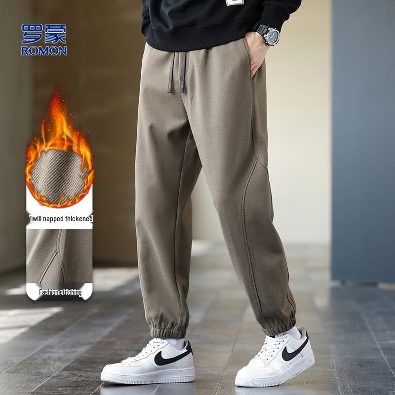 

ROMON Мужские твиловые матовые повседневные джоггеры 2XL