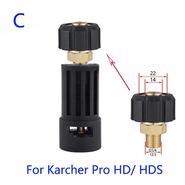 High-Pressure Car Wash Water Gun Adapter for Karcher, Bosch, Ryobi