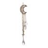 Haarnadel Haarschmuck, Stern Mond Quaste Haarspange mit Kunstkristall, Leichter Gesichtsschlankmachender Haarschmuck