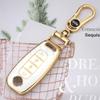 4 Buttons Tpu Car Key Case Cover Shell For Nissan X-Trail T33 Qasqhai J12 Qashqai  Juke  Ariya Altima Teana Keychain
