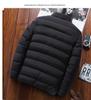 Giacca Sportiva da Uomo Ispessita Autunno/Inverno con Collo Alto Imbottita in Cotone - Cappotto Caldo Casual da Esterno