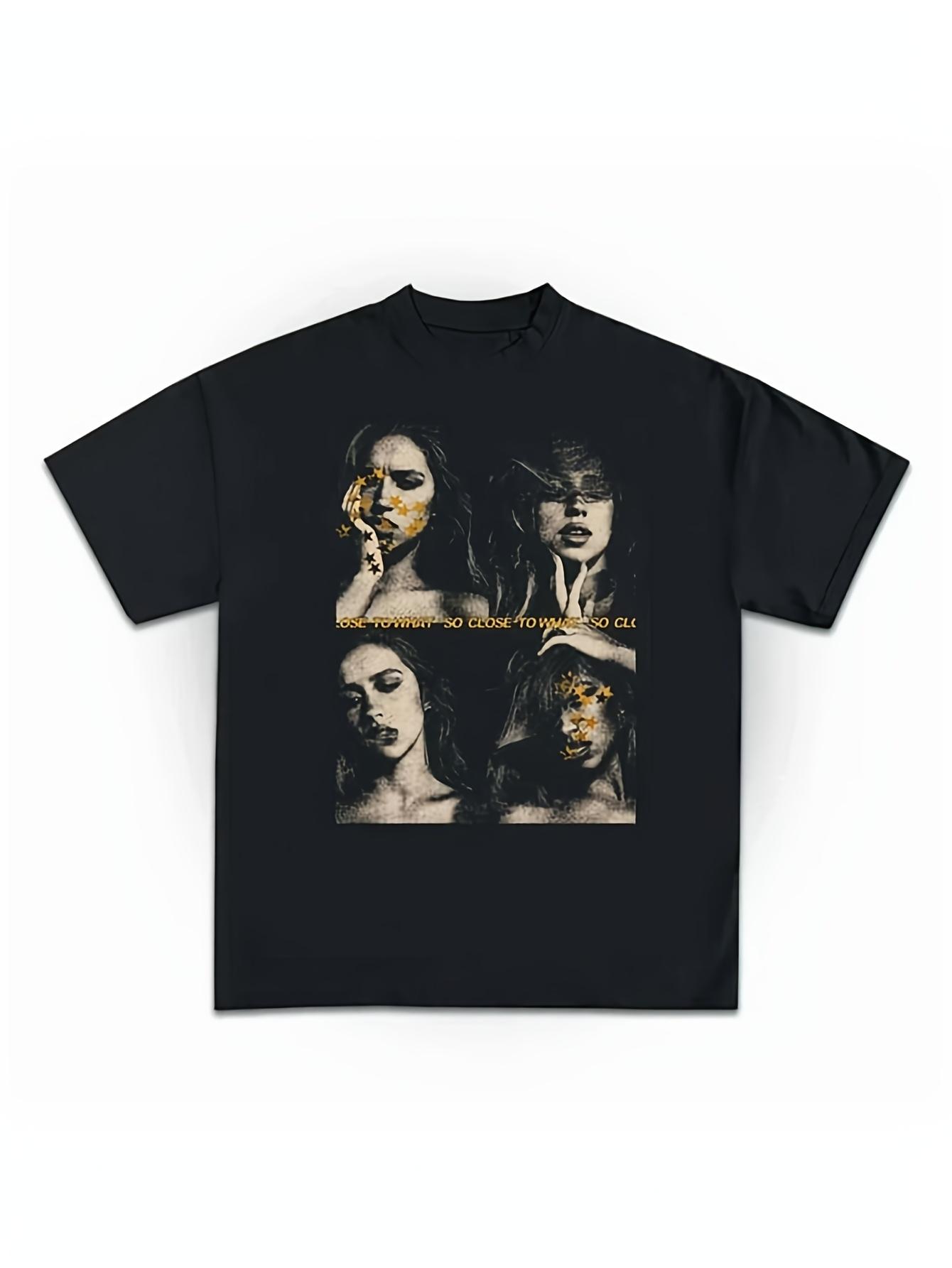 

2026 New Ultra Rare T-ate Mc Raae Miss Possessive T-shirt for Couples, Aesthetic Clothing Printed T-shirt for Casual Style - ... S разноцветный