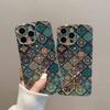 Retro Totem for Apple Puzzle Phone Case for IPhone15 All-Inclusive Film 14promax Mobile Phone Case