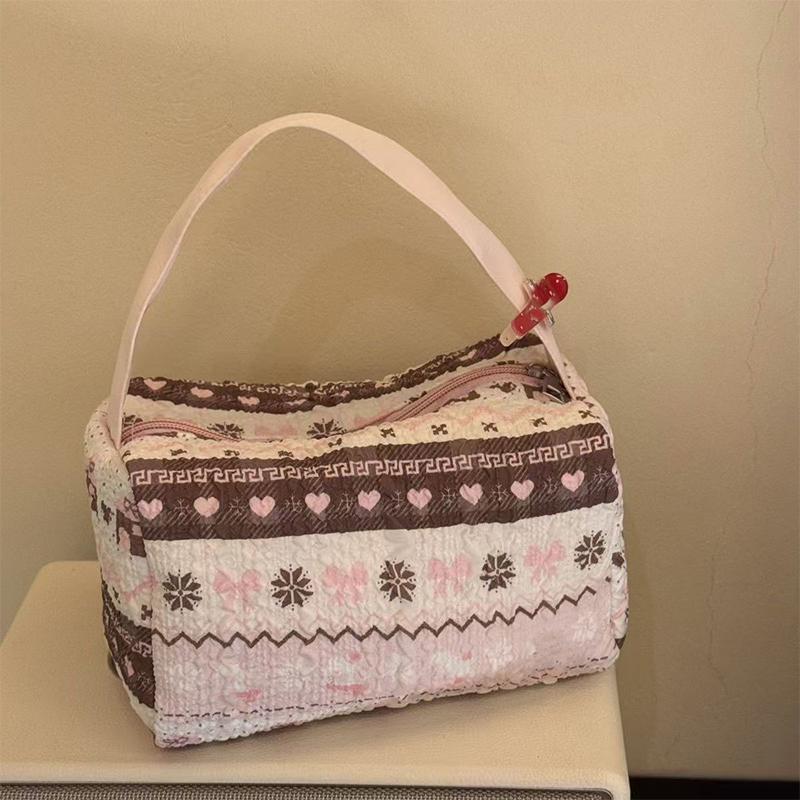 Large Capacity Cute Travel Cosmetic Lipstick Storage Bag Women Makeup Kits Handbag Organizer Wallet Pencil Case Pouch Bag