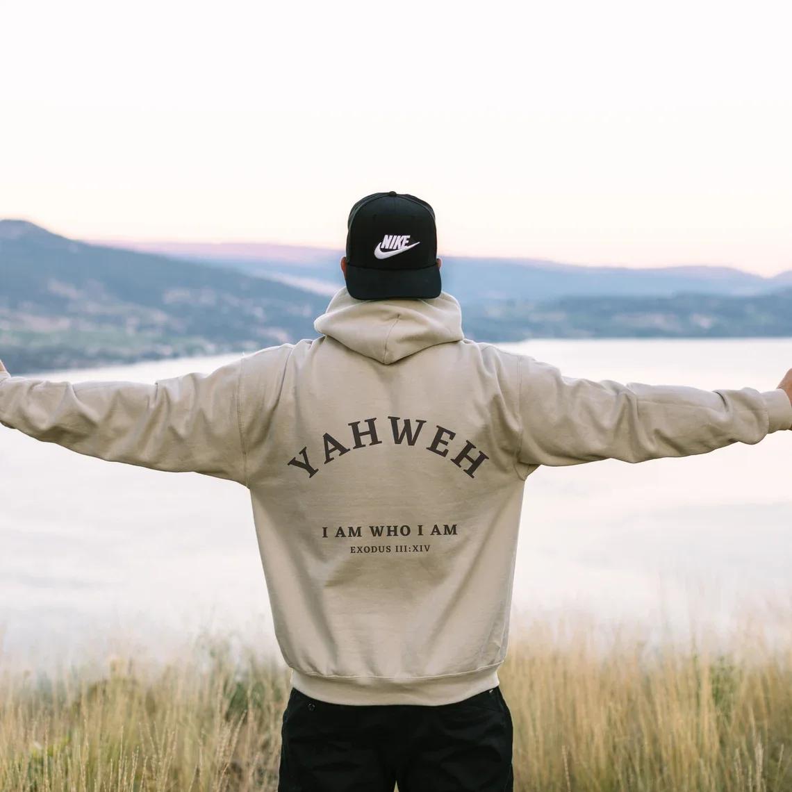 Men`s Christian YAHWEH Hoodies Jesus Hombre