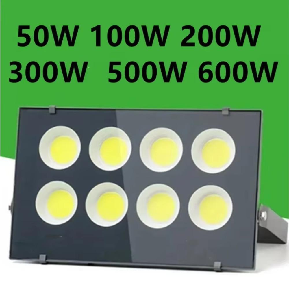 LED Outdoor Floodlight AC220V Spotlight IP66 Waterproof Lamp 50W 100W 200W 300W  500W 600W Led Flood Light Garden Street Lamp