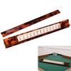 Acrylic Mahjong Ruler Tortoisesshell Rack & Pusher Set Mahjong for American Mahjong Accessories