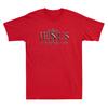 Jesus Saved My Life Christian Religious Believer Vintage Men T-shirt Gift Tee