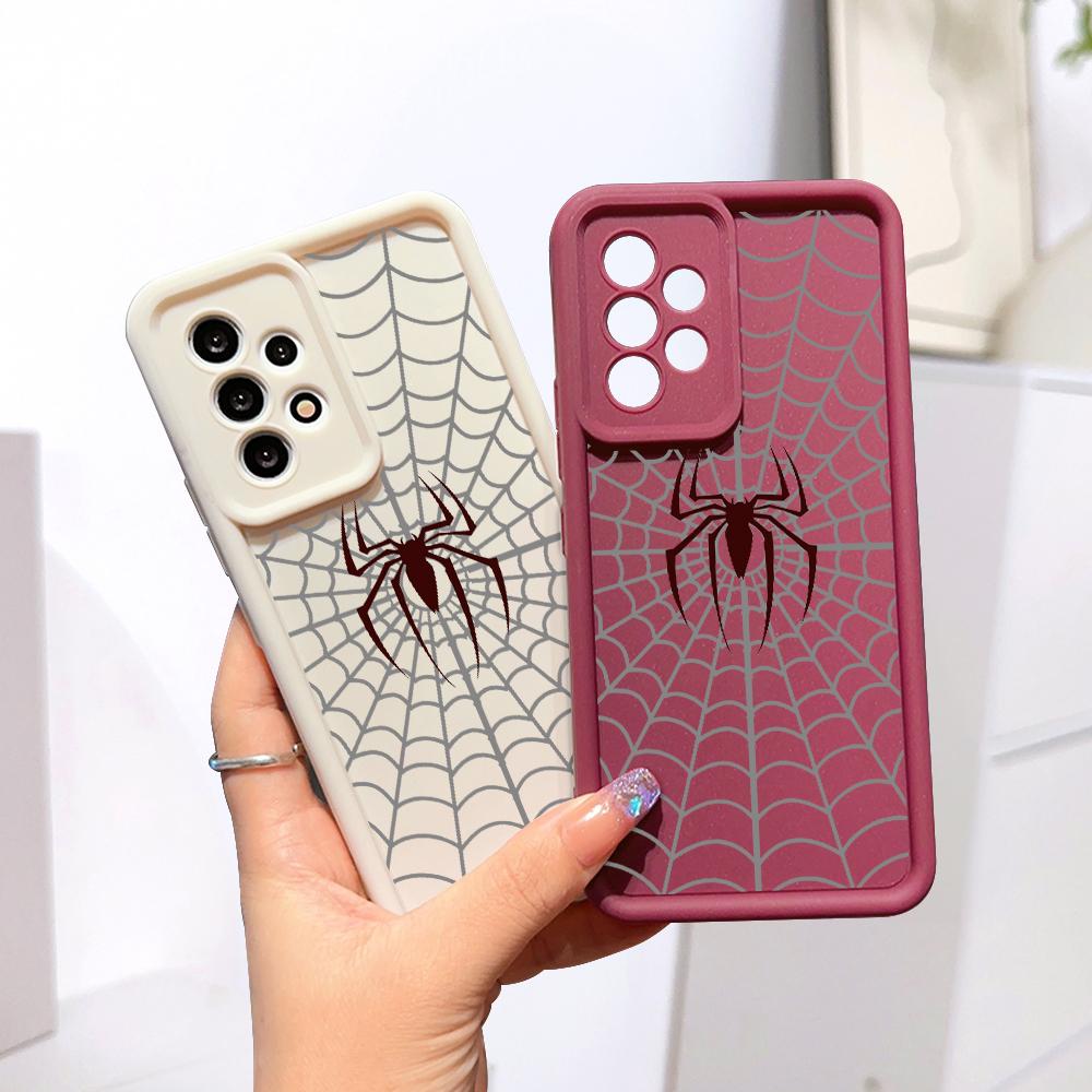 

Мягкий силиконовый чехол для телефона «Паутина» с полным покрытием, противоударный защитный резиновый чехол для камеры для Vivo
