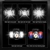 Smart Sensor Headlamp Work Light Control Outdoor LED Rechargeable Zoomable with Motion Fishing