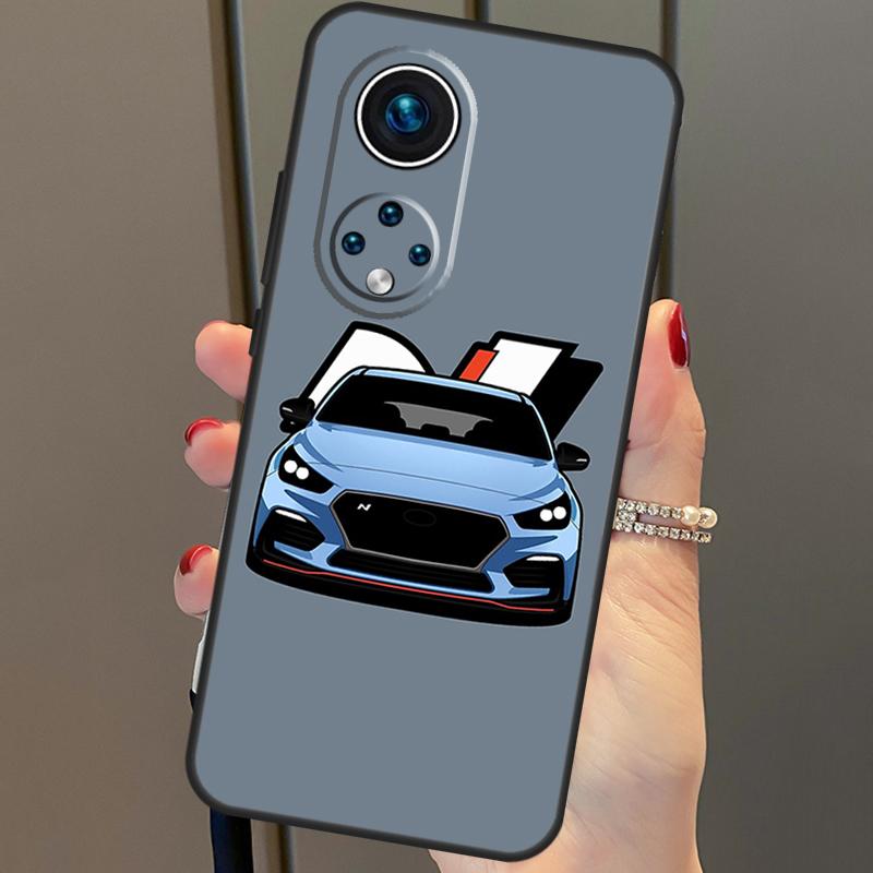 I30N Blue Cars Case For Honor X8a X9a X7a X6a X7 X8 X9 X9b X8b Honor 90 70 50 10 Lite Magic 6 5 Pro Cover