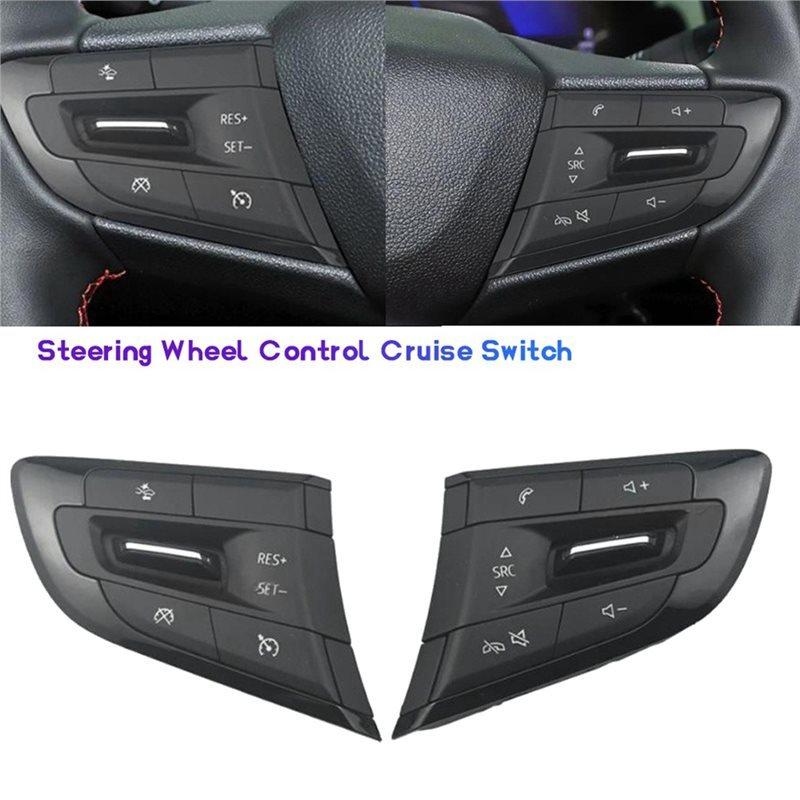 For TRAX Tracker - Car Steering Wheel Switch Multifunctional Cruise Control Volume Phone Button Replacement R
