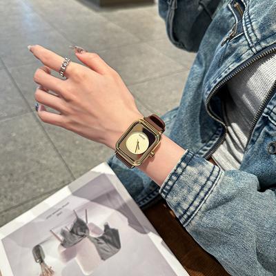 Nové čtvercové hodinky, velký ciferník, silikonové dámské hodinky, unisex módní trend, jednoduché a všestranné párové hodinky