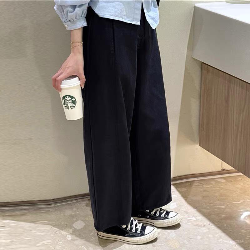 2026 New Style Petite Maternity Wide-Leg Pants - Spring/Autumn Casual Leggings 3XL