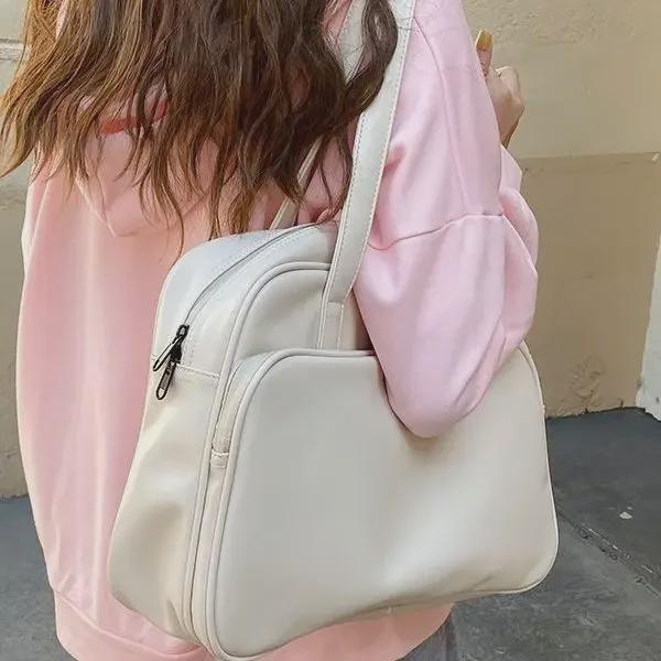 Servietă coreeană la modă pentru femei - Capacitate mare, geantă de mare valoare pentru călătoriile de afaceri de toamnă/iarnă 2023.